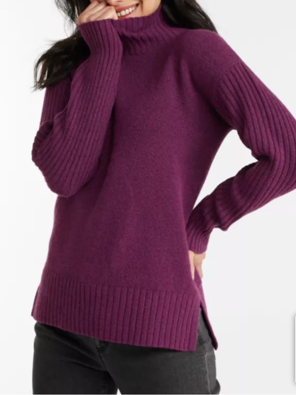 LL Bean Essential Turtleneck Sweater